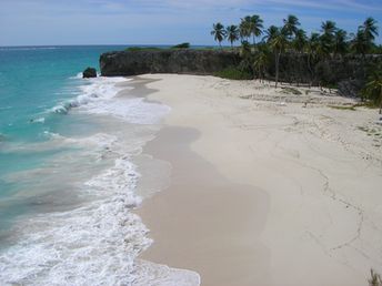 Barbados, Bottom Bay, top view from the north