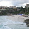 Барбадос, пляж Крейн Бэй, отель на скалах