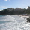 Barbados, Crane Bay, in the rays of the evening sun