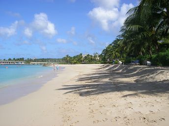 Barbados, Heywoods Beach, northern part of the beach