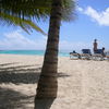 Barbados, St. Lawrence Gap, sunbathing