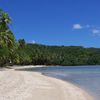 Fiji, Kandavu, Papageno beach, beach, water edge