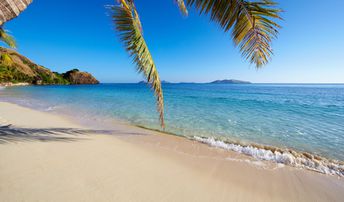 Fiji, Mamanuca, Mana island, beach