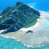 Fiji, Mamanucas, Monuriki island, aerial view