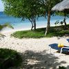 Fiji, Mamanucas, Navini island, beach, sunbeds