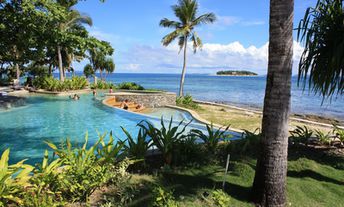 Fiji, Mamanucas, Treasure island, pool