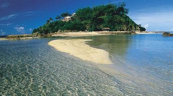 Фиджи, Маманука, Остров Вадиги, пляж, песчаная отмель