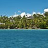 Fiji, Matei beach, Taveuni Palms, view from water