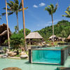 Fiji, Taveuni, Laucala island, 2-level pool