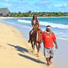 Fiji, Viti Levu, Natadola beach, horse riding