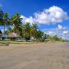 Fiji, Viti Levu, Wailoaloa beach, wet sand