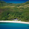 Fiji, Yasawa island, Lomalagi beach, aerial view