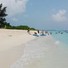 India, Laccadives, Kadmat island, beach, water edge