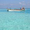 India, Laccadives, Minicoy, clear water, boat