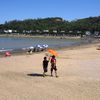 Macau, Hac Sa (Black Sand Beach), stairway