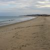 Peru, Mancora region, Los Organos beach, wet sand