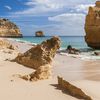 Portugal, Algarve, Marinha beach, rocks