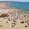 Portugal, Algarve, Rocha beach, crowd