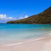 Saint Martin, Anse Marcel beach, clear water