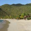 Saint Martin, Anse Marcel beach, water edge