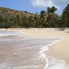 Saint Martin, Happy Bay beach, waves