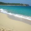 Saint Martin, Red Bay beach, wet sand