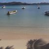 Seychelles, Praslin, Anse Possession beach, boats