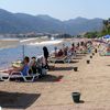 Turkey, Marmaris, Nirvana beach, sunbed