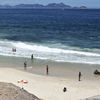 Brazil, Rio, Arpoador beach, view to right