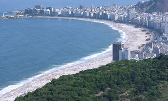 Brazil, Rio de Janeiro, Copacabana beach