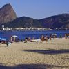 Brazil, Rio, Flamengo beach, Sugarloaf mountain
