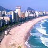 Brazil, Rio, Ipanema beach, view to east