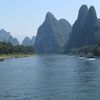 China, Guilin, Yangshuo village, Li river