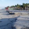 El Salvador, Costa del Sol beach, fence