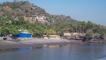 El Salvador, La Libertad beach, view from water