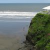 El Salvador, Playa El Cuco beach, hill