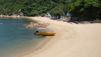 Hong Kong, Cheung Chau island, Kwun Yam Wan beach