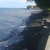 Indonesia, Bali, Lovina beach, black sand