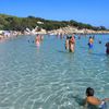 Italy, Sardinia, Chia beach, clear water