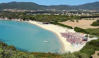 Italy, Sardinia, Costa Rei beach