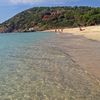 Italy, Sardinia, Geremeas beach, water edge