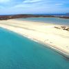 Italy, Sardinia, Villasimius beach, sandspit