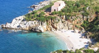 Italy, Sicily, Zingaro beach