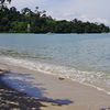 Malaysia, Langkawi, Kok beach, wet sand