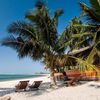 Mozambique, Bazaruto, Benguerra island, beach, palms