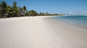 Mozambique, Bazaruto, Benguerra island, white sand