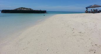 Mozambique, Bazaruto, Santa Carolina island, water edge