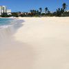 Saint Martin, Mullet Bay beach, wet sand