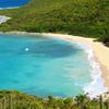 Saint Martin, Petites Cayes beach, two bays