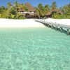 Alifu Dhaalu, Mirihi island, beach, pier